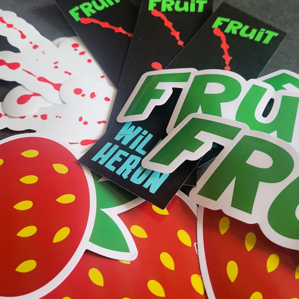 Fruit Stickers and Bookmark Pack
