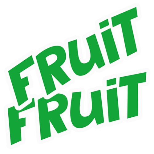 Fruit by Will Heron free stickers with paperback